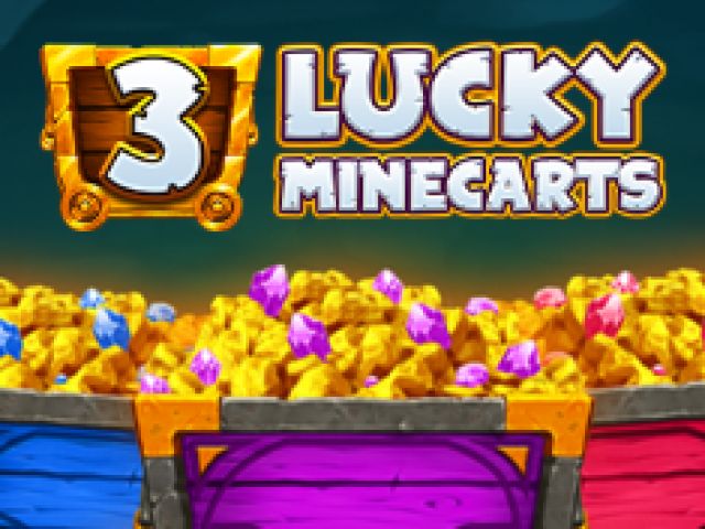 3 Lucky Minecarts Hold and Win