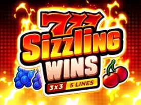 777 Sizzling Wins: 5 lines