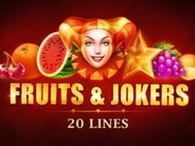 Fruits & Jokers: 20 lines