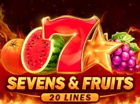 Sevens & Fruits: 20 lines