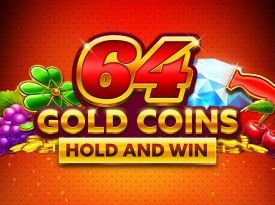 64 Gold Coins Hold and Win