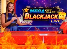 Mega Fire Blaze Blackjack Live