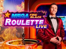 Mega Fire Blaze Roulette Live