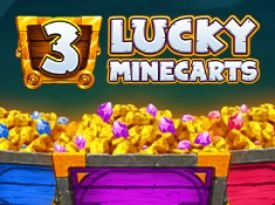 3 Lucky Minecarts Hold and Win